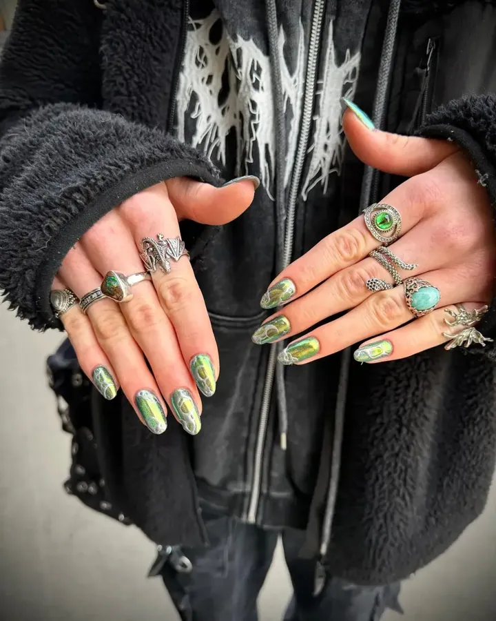 Nageldesign 3D Bear Accent